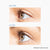 neuLASH® before and after image on model